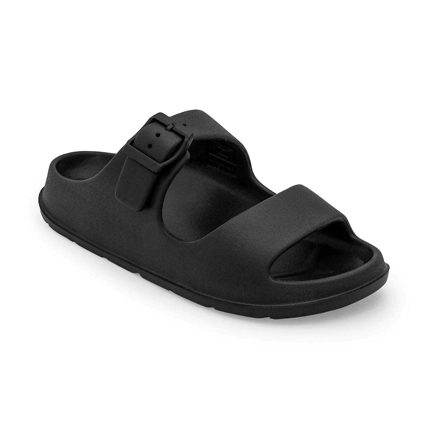 Women's  Pool Sliders with Buckle for Casual Everyday Comfort