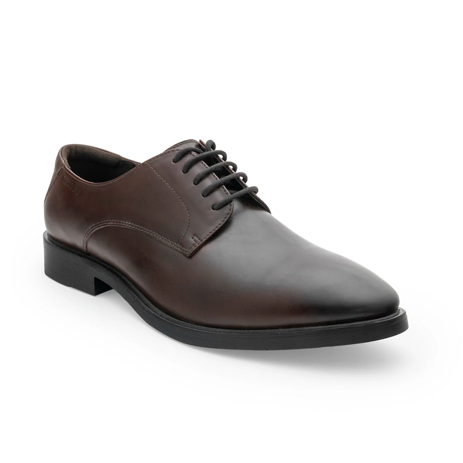 Men Brown Leather Derby Shoes for Classic Formal Style