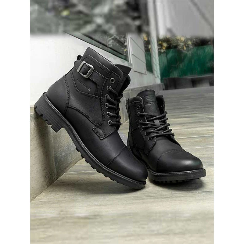 Ankle Length Boots for Men | Soft Cushioned Insole, Slip-ResisTance, Dynamic Feet Support, Arch Support & Shock Absorption