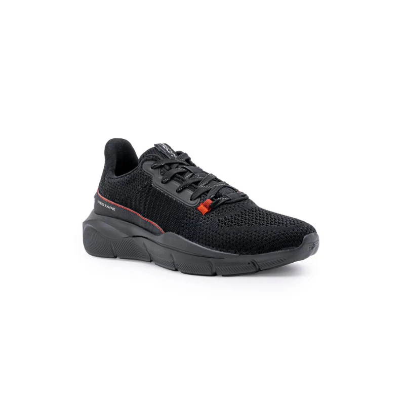 Black Sports Shoes for Men's- Lace-Up Shoes, Perfect Walking & Running Shoes for Men - Image 2
