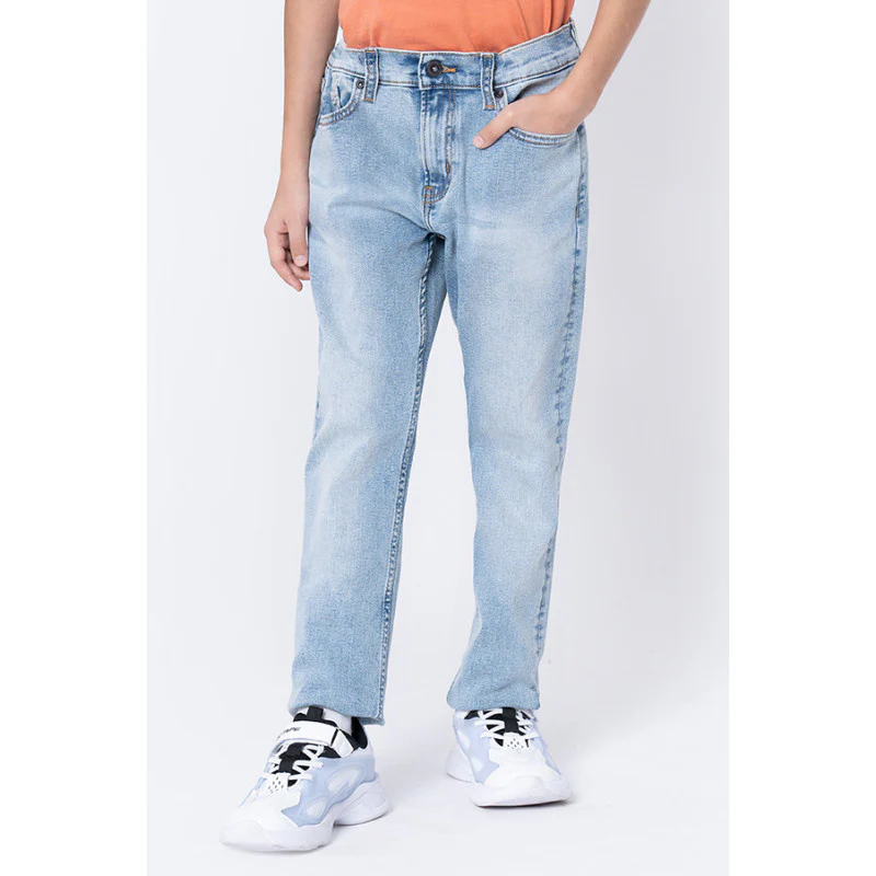 Boys Light Blue Skinny Jeans