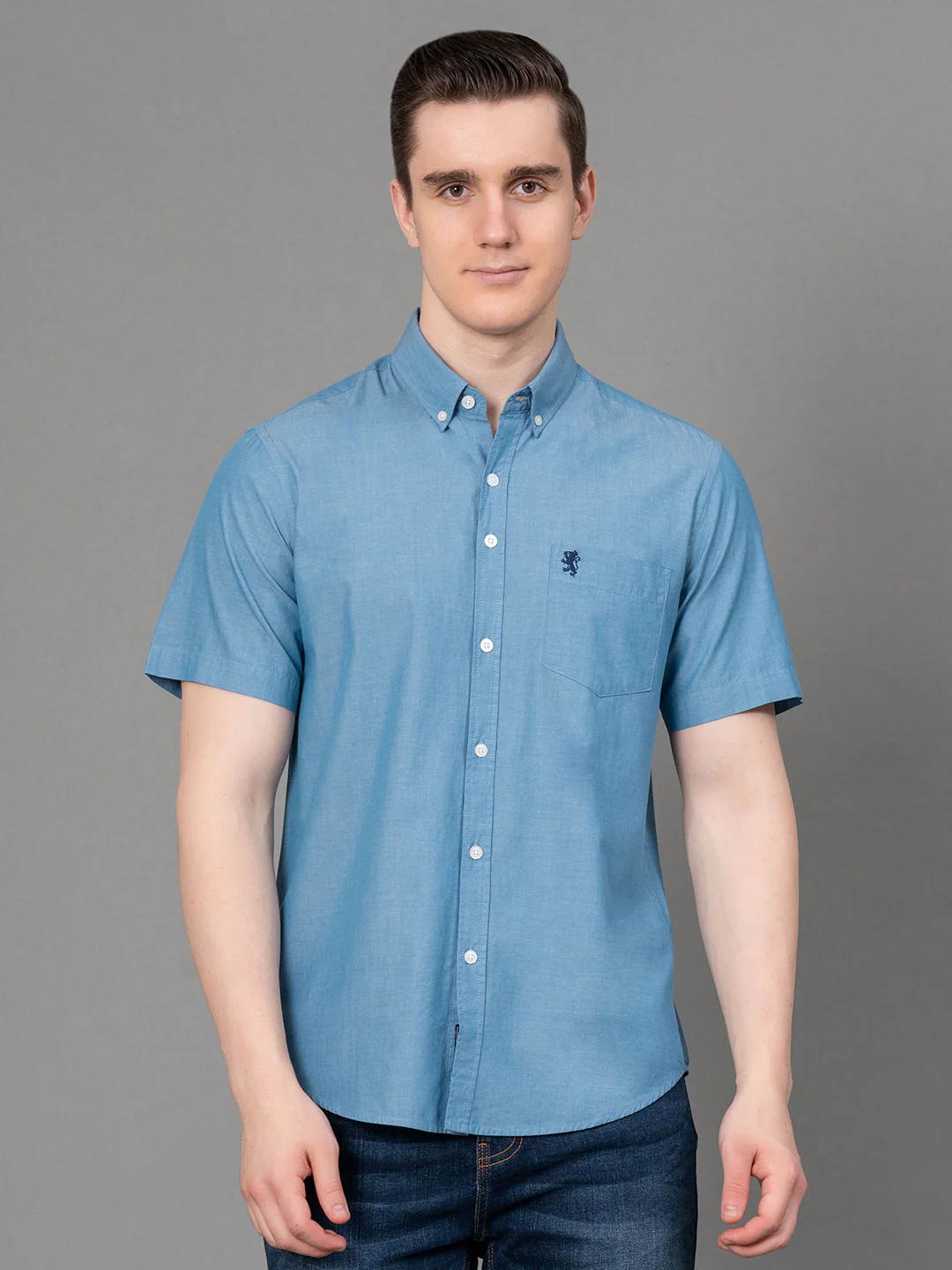 Casual Solid Shirt For Men