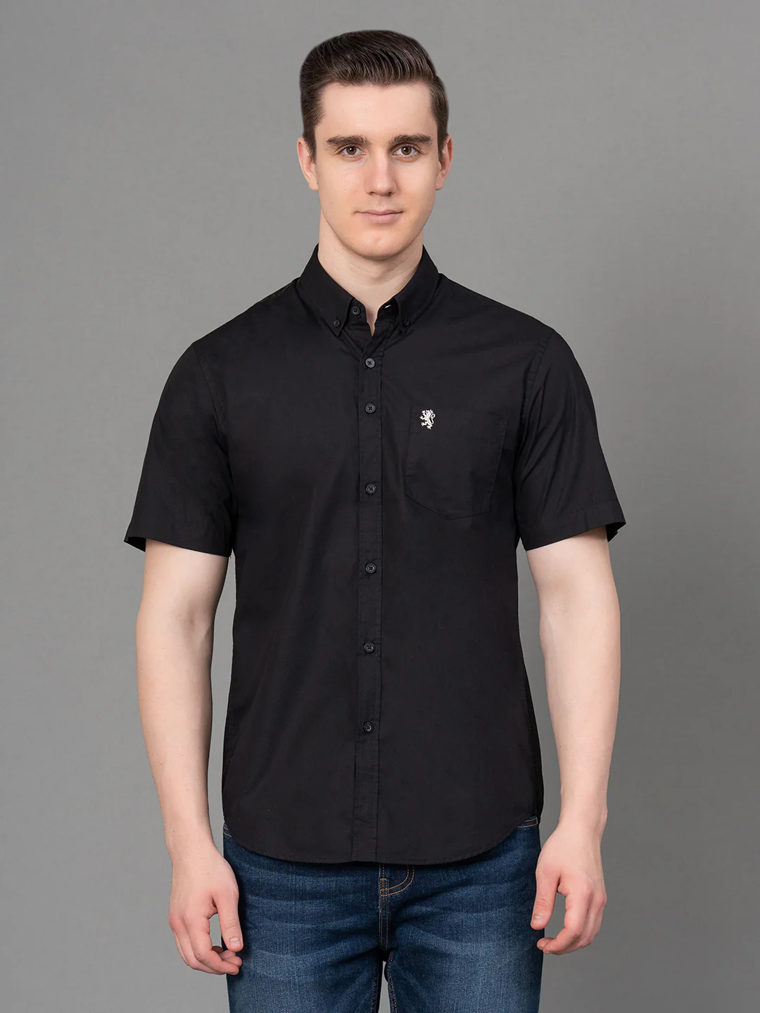 Casual Solid Shirt For Men