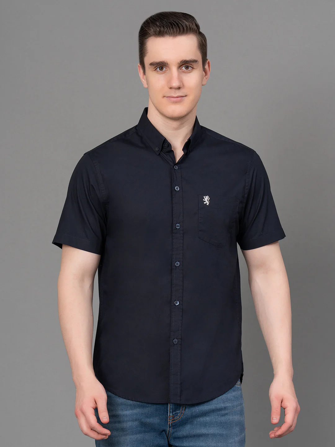 Casual Solid Shirt For Men