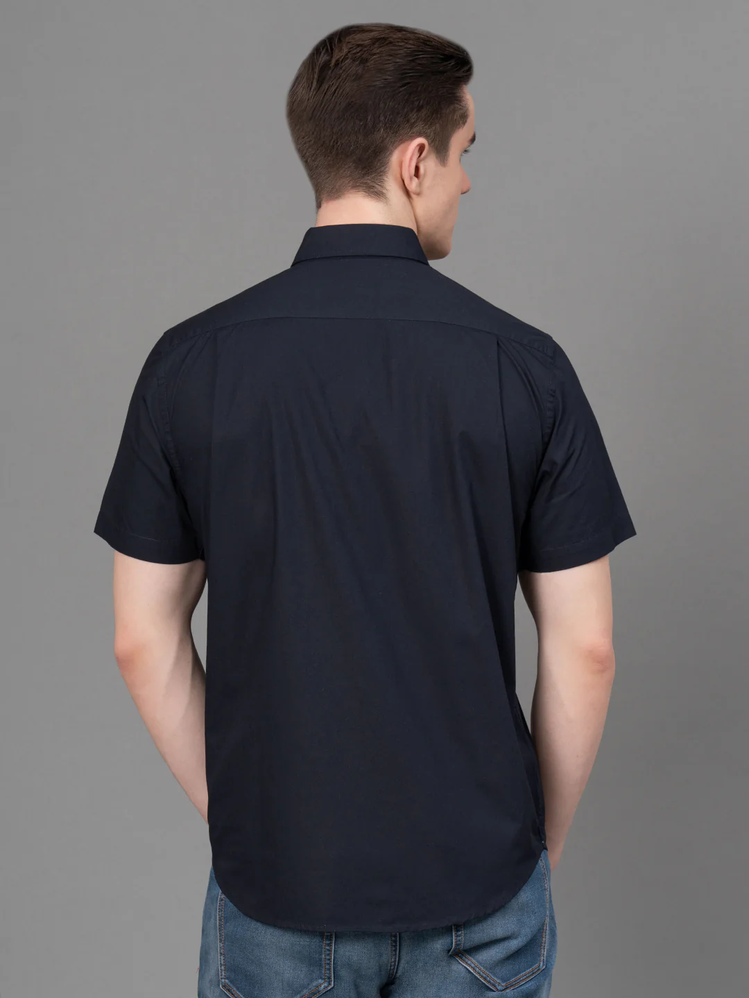 Casual Solid Shirt For Men - Image 4