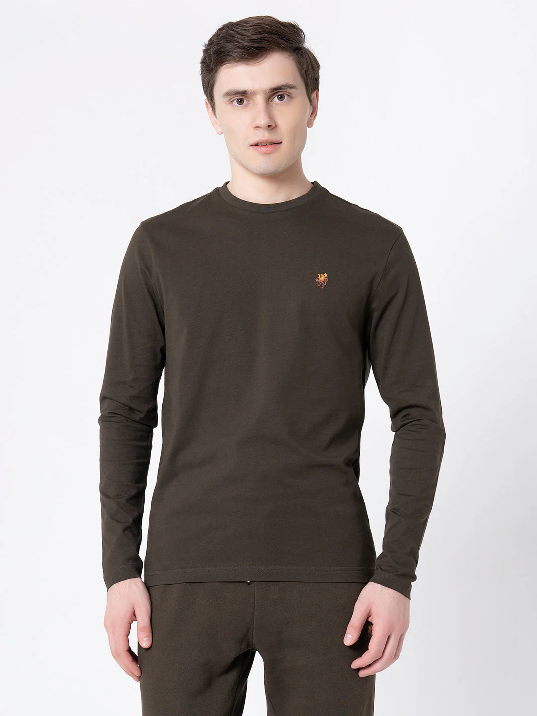 Casual Solid T-Shirt For Men