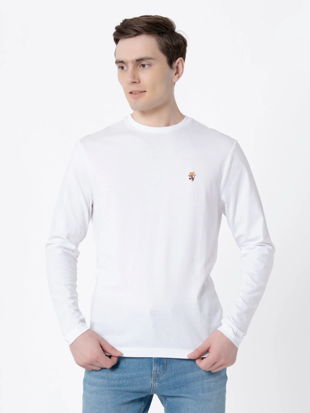 Casual Solid T-Shirt For Men