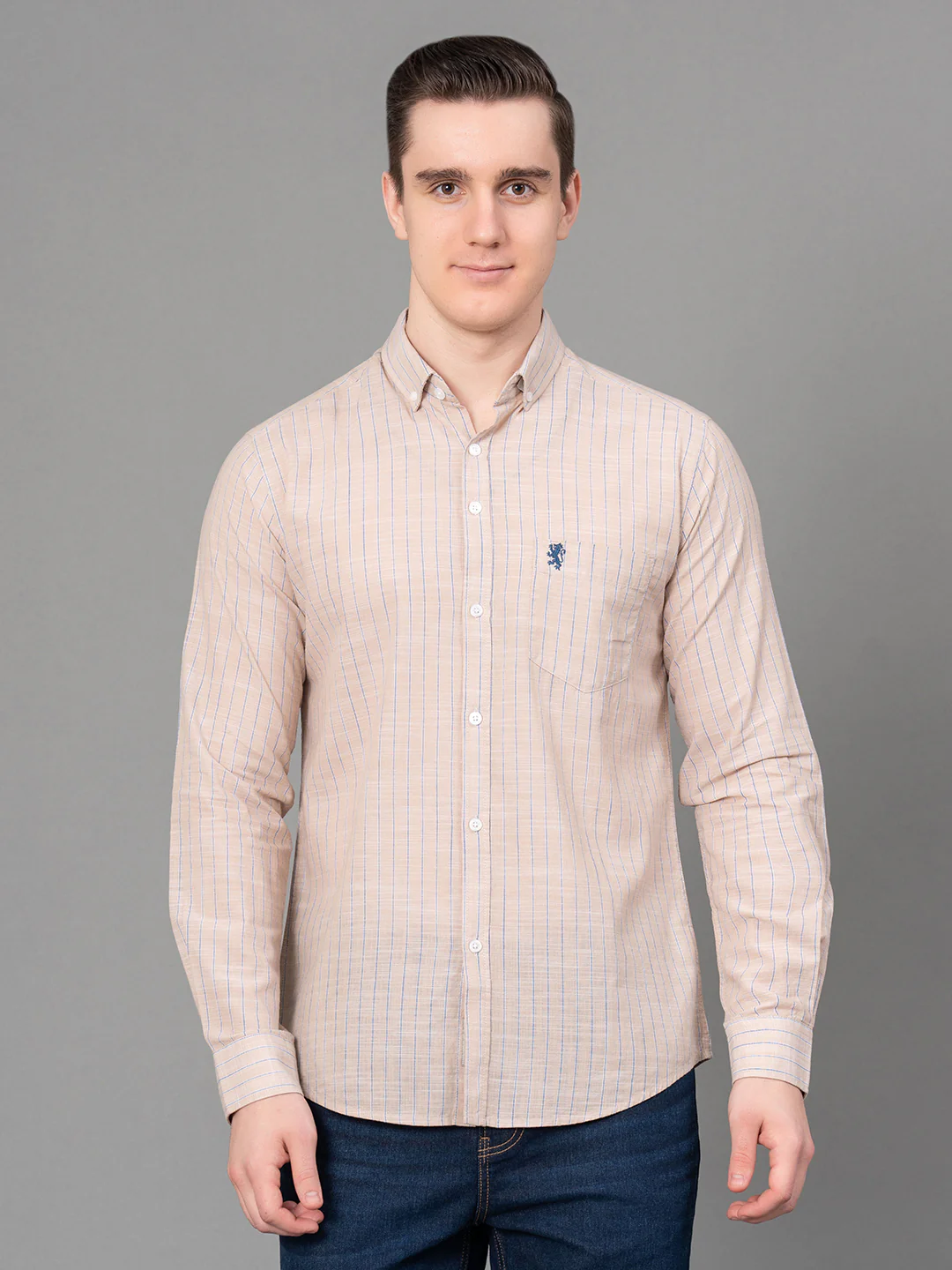Casual Striped Shirt For Men