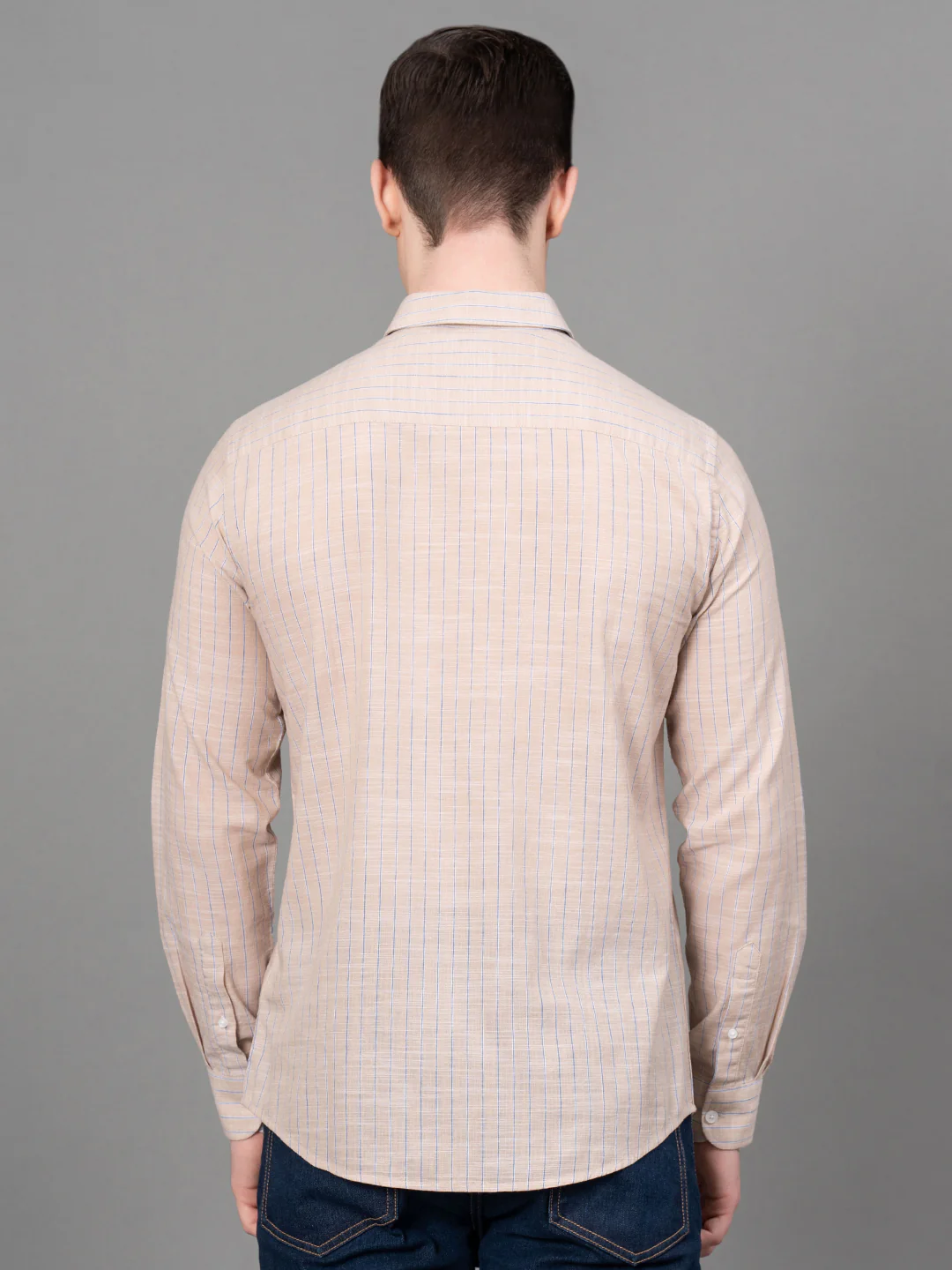 Casual Striped Shirt For Men - Image 4