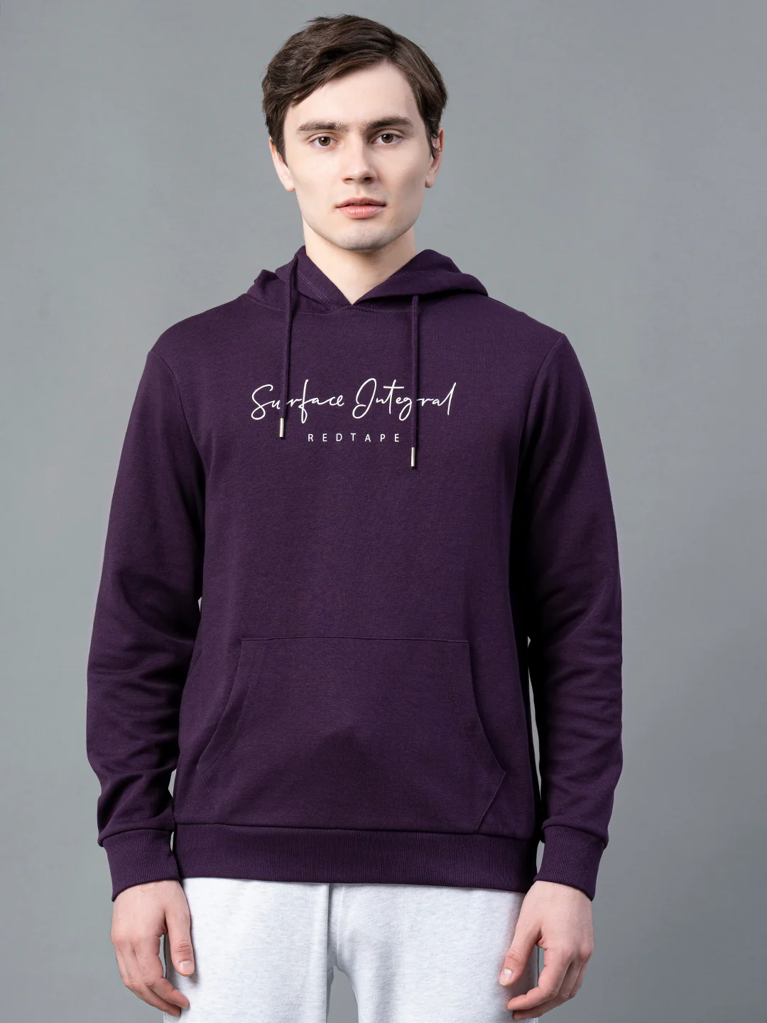 Dark Purple Hoodie for Men