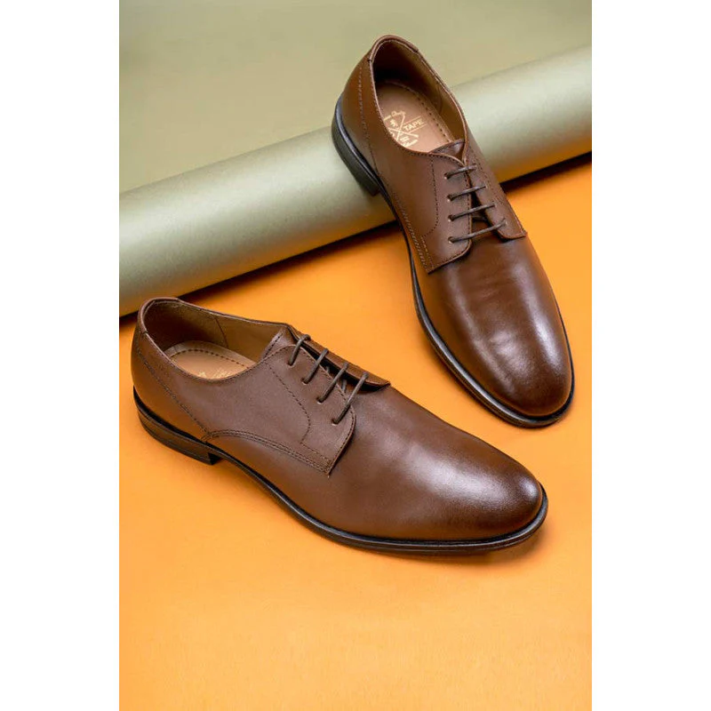 Formal Derby Shoes for Men | Genuine Leather Lace-Up