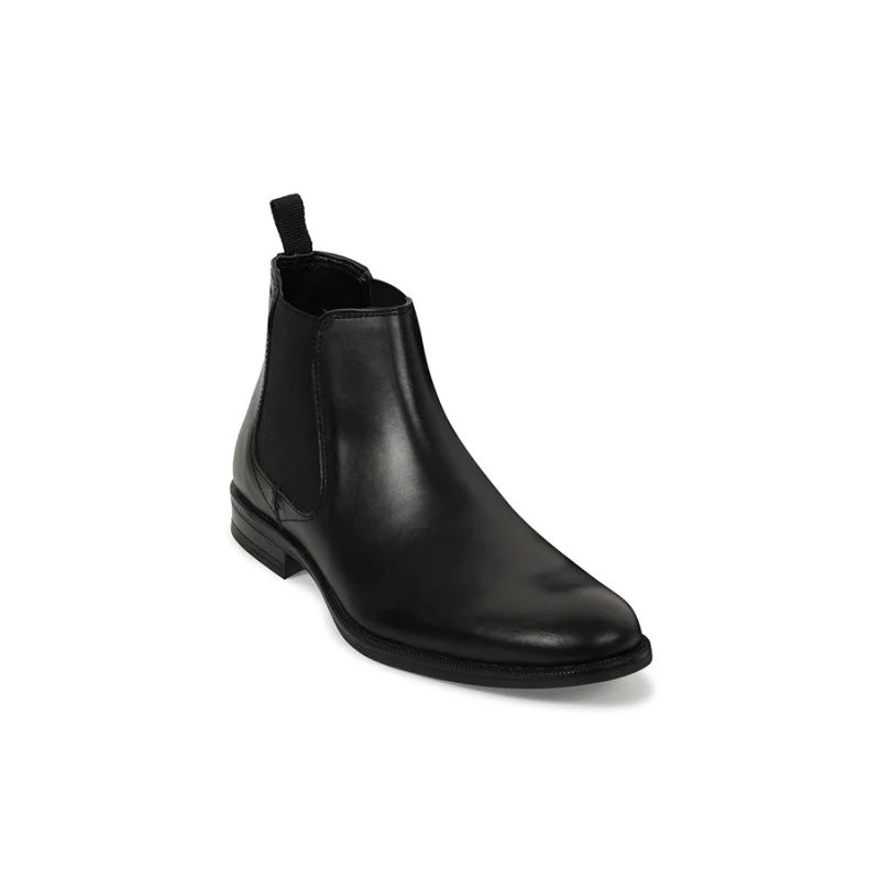 Genuine Leather ChelSea Boots for Men | Soft Cushioned Insole, Slip-ResisTance, Dynamic Feet Support, Arch Support & Shock Absorption