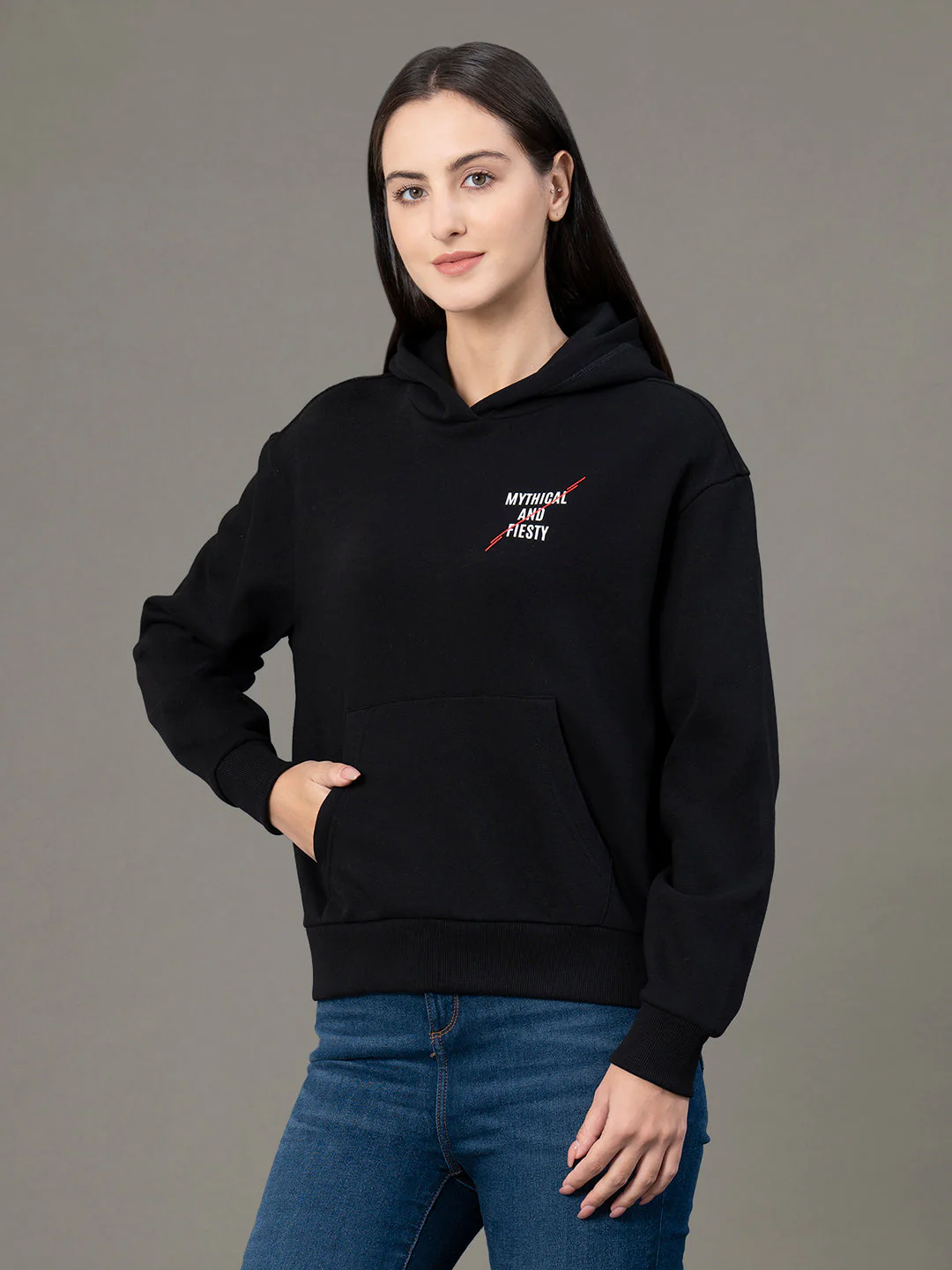 Graphic Hoodie for Women - Image 2