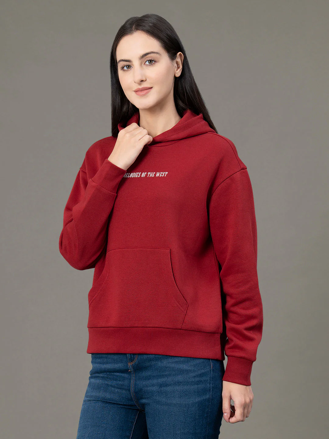 Graphic Hoodie for Women - Image 2