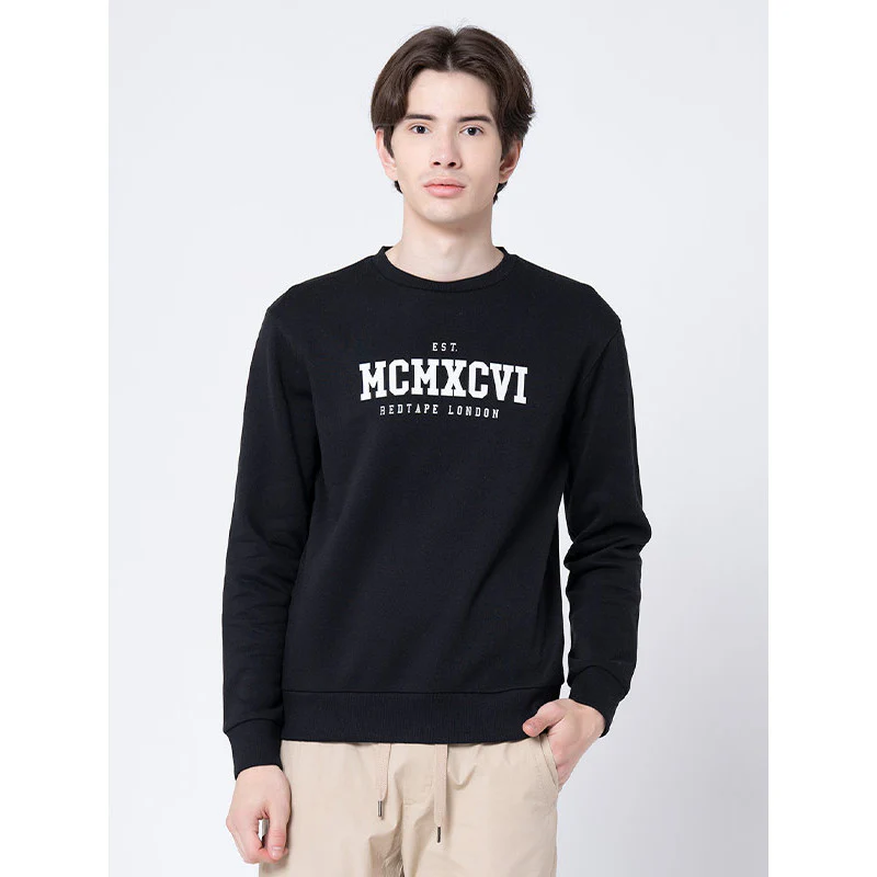 Graphic Print Sweatshirt For Men