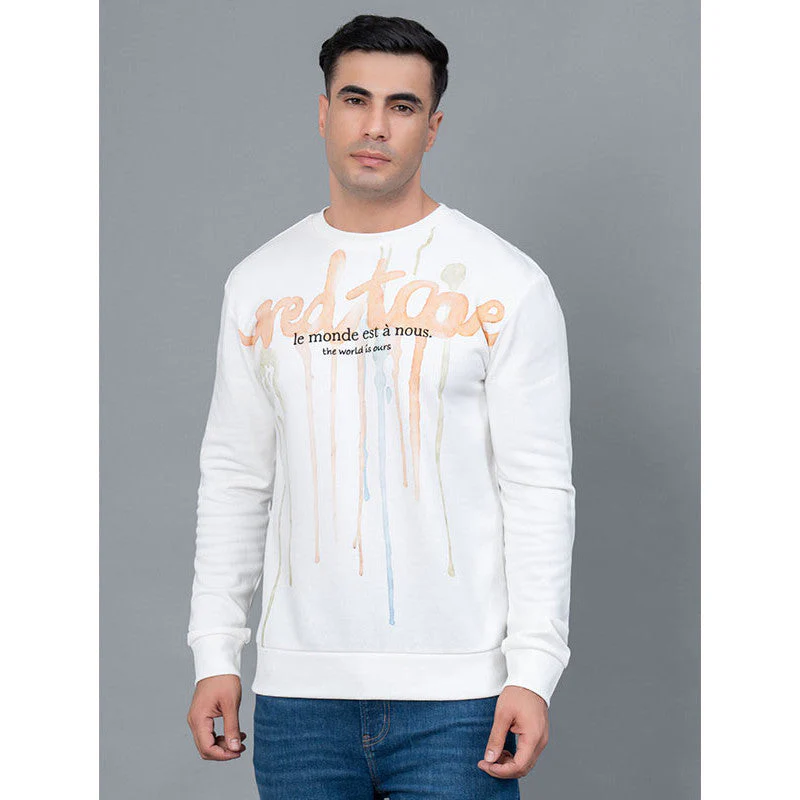 Graphic Print Sweatshirt for Men