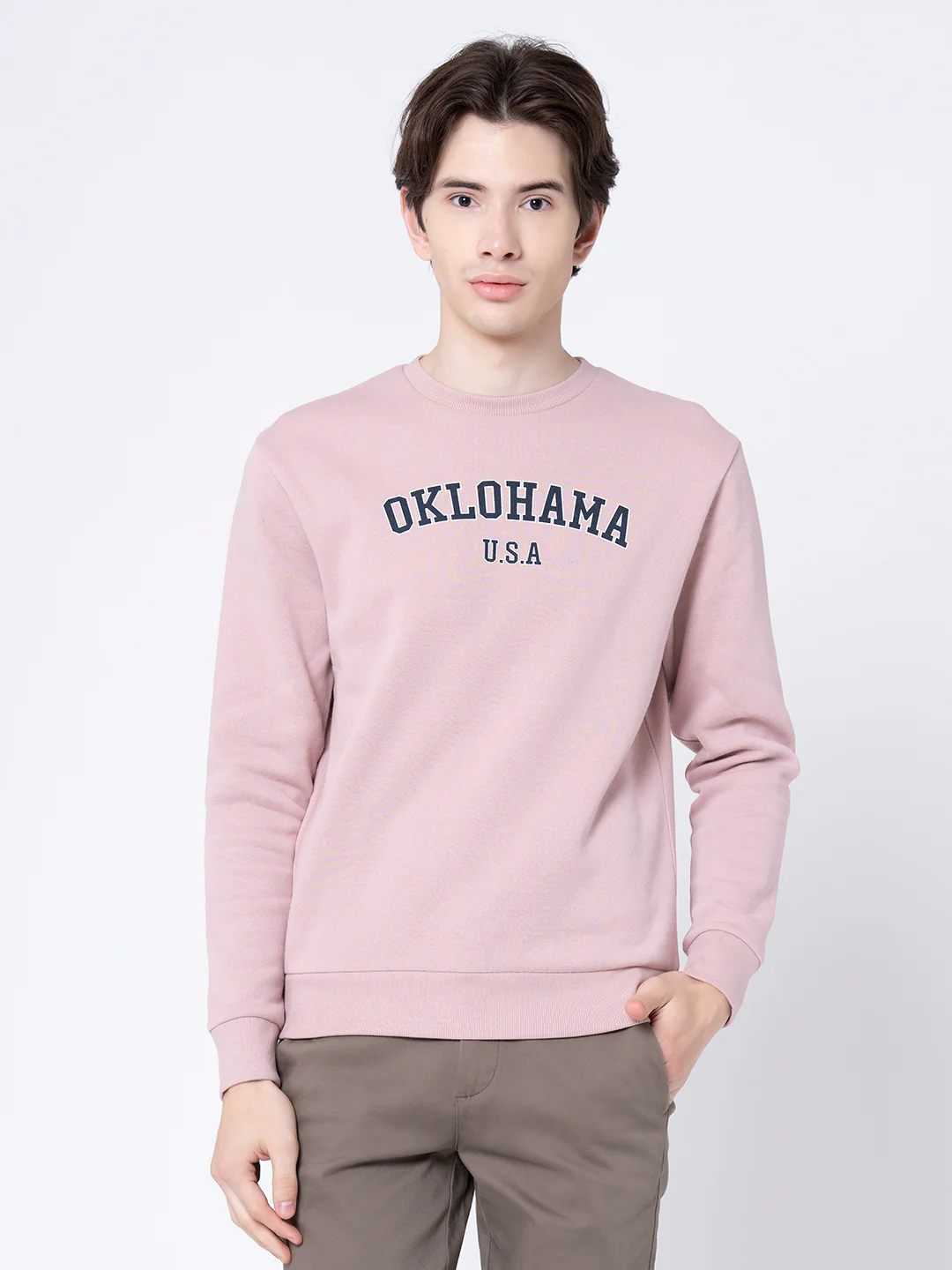 Graphic Print Sweatshirt For Men