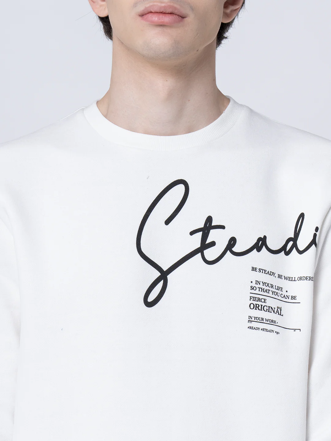 Graphic Print Sweatshirt For Men - Image 5