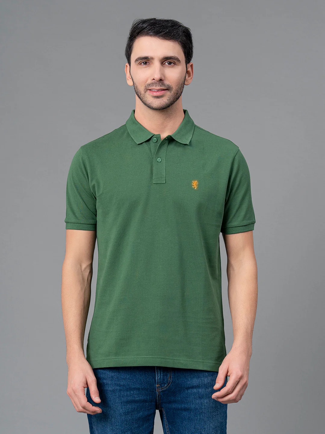 Green Mens Polo T-Shirt