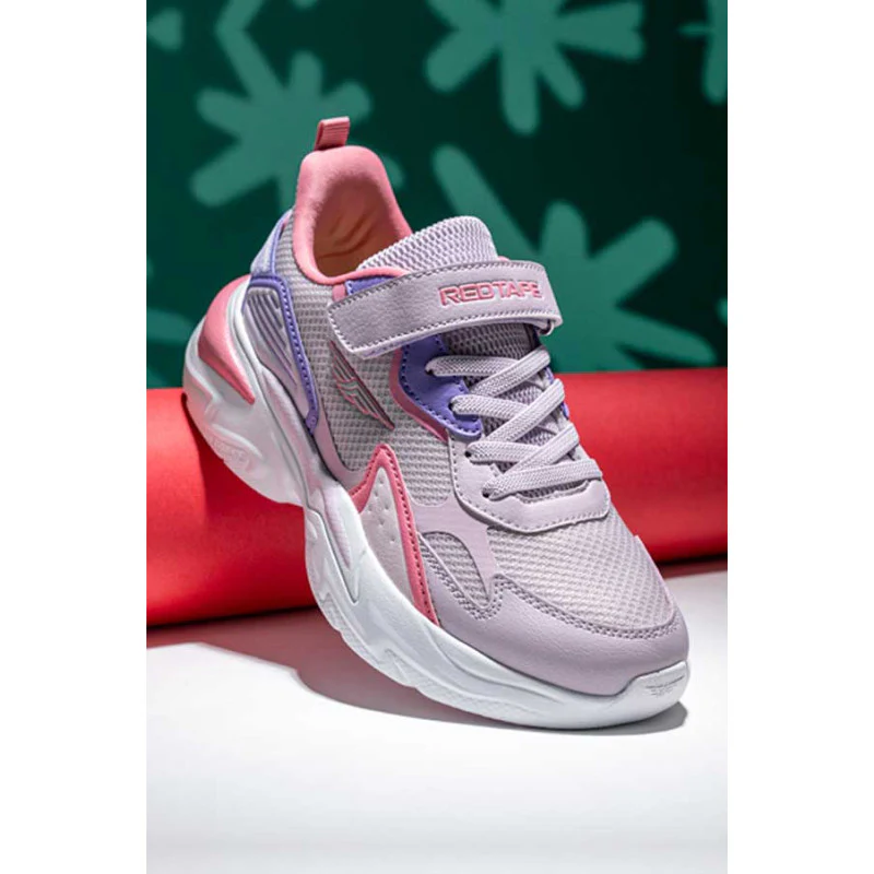 Kids-Unisex Pink Walking Shoes