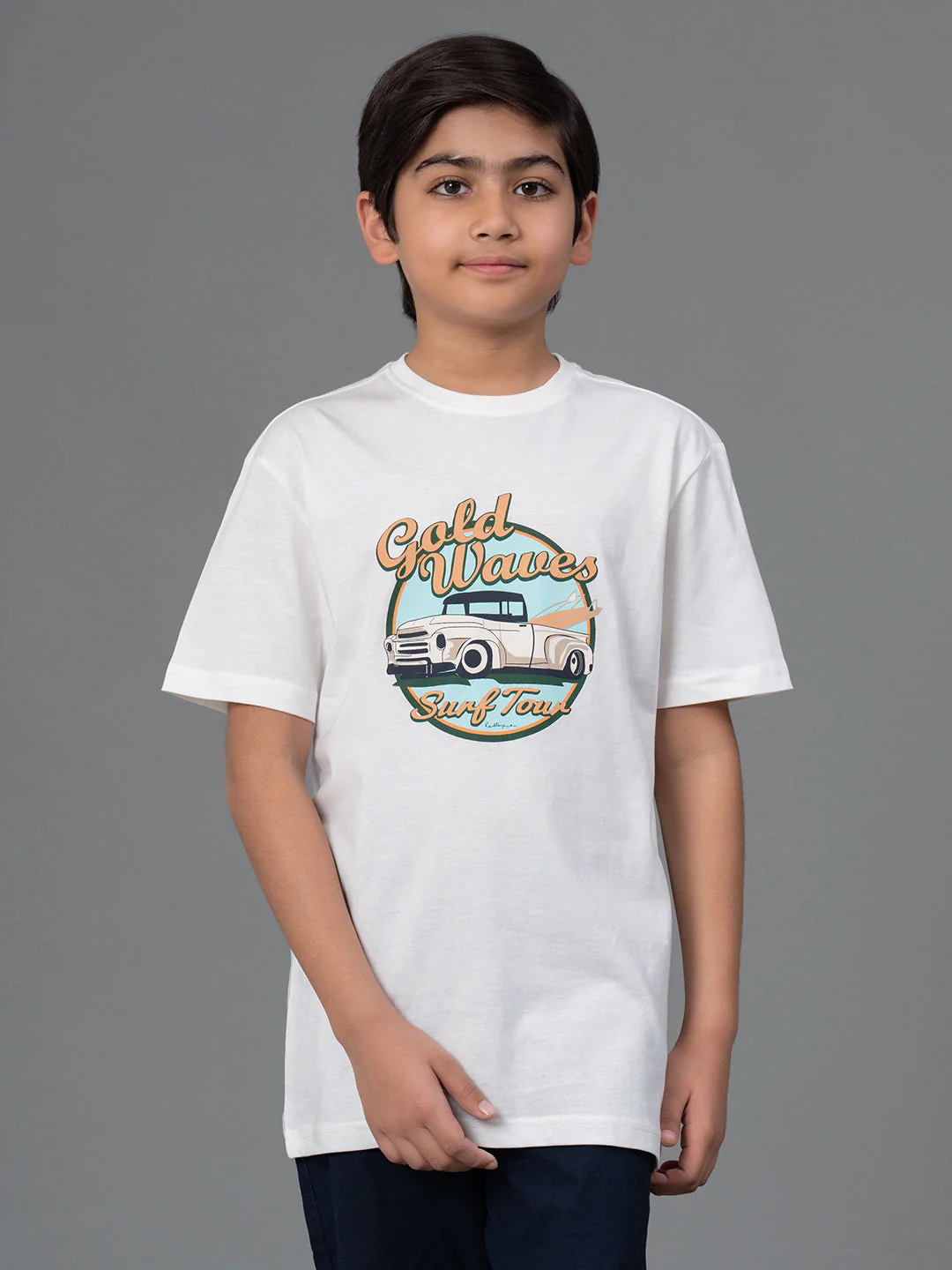 Kids Unisex T-Shirt- Best in Comfort| Cotton|  White Color| Round Neck