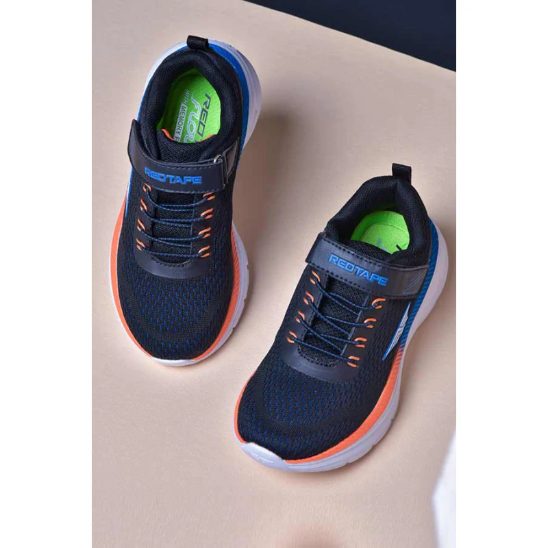 Kids-Unisex Walking Black Shoes
