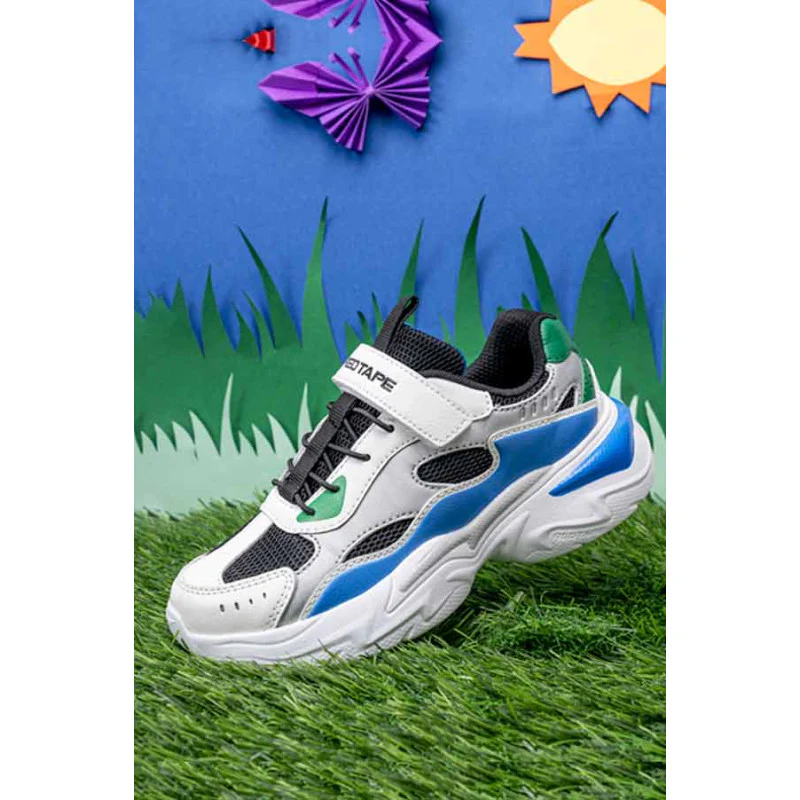 Kids-Unisex White Walking Shoes