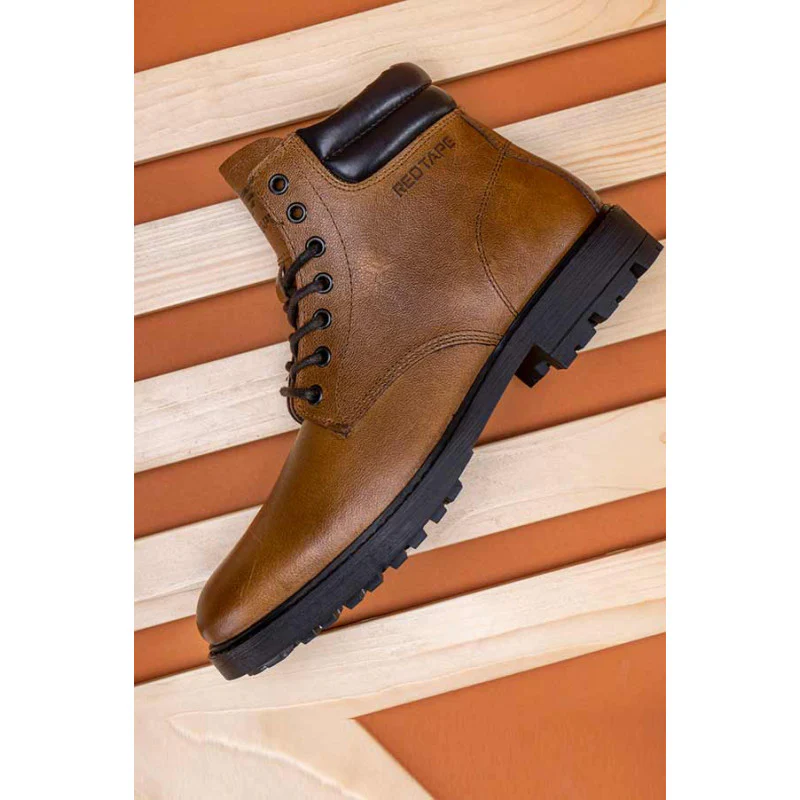 Leather Biker Boots for Men | Comfortable