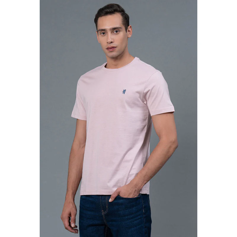 Lt. Pink Men's T-Shirt - Image 2