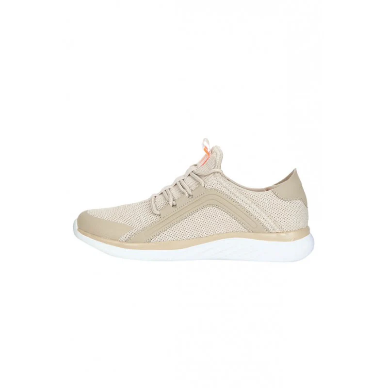 Men Beige Walking Shoes - Image 4