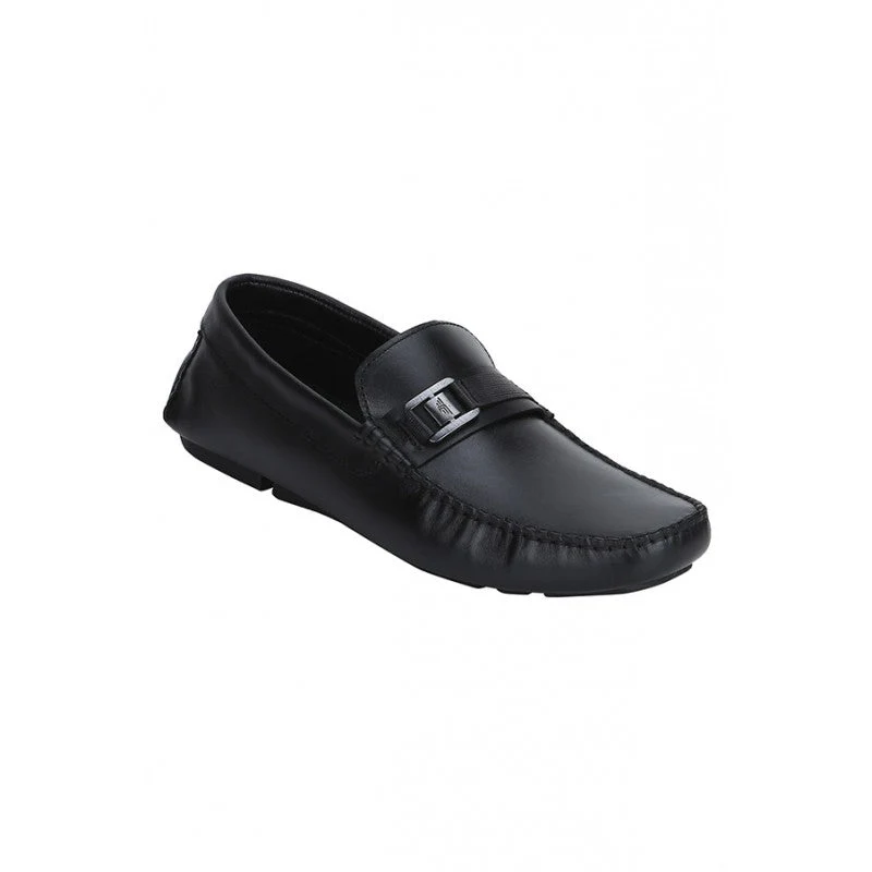 Men Black Driving Shoes