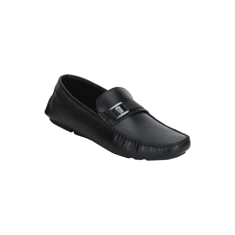 Men Black Driving Shoes
