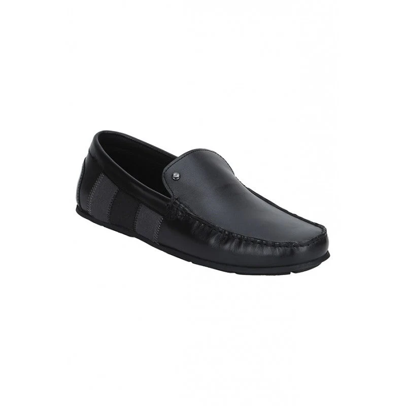 Men Black Loafers