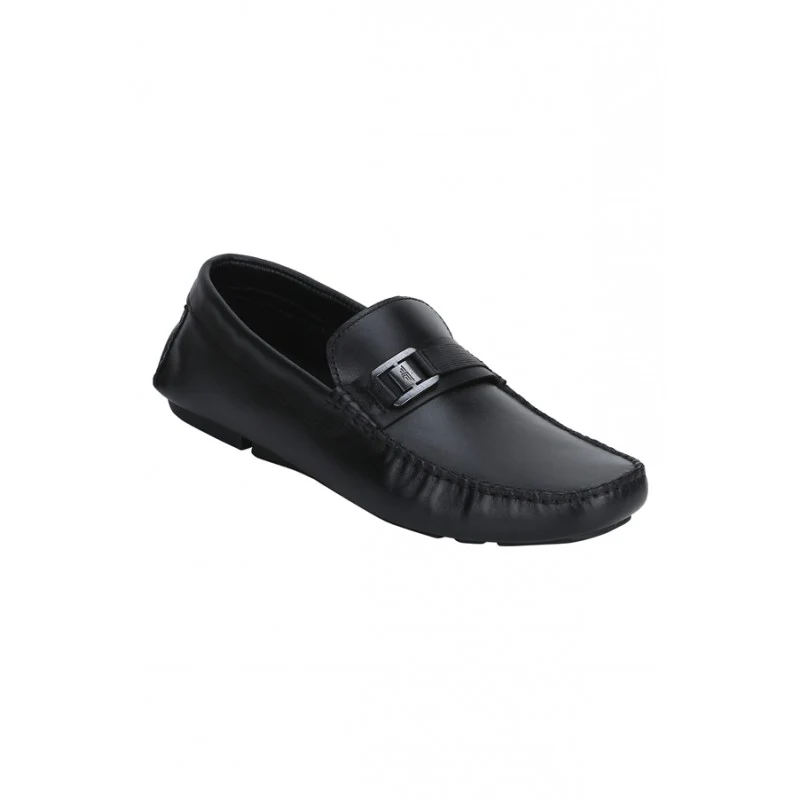 Men Black Loafers