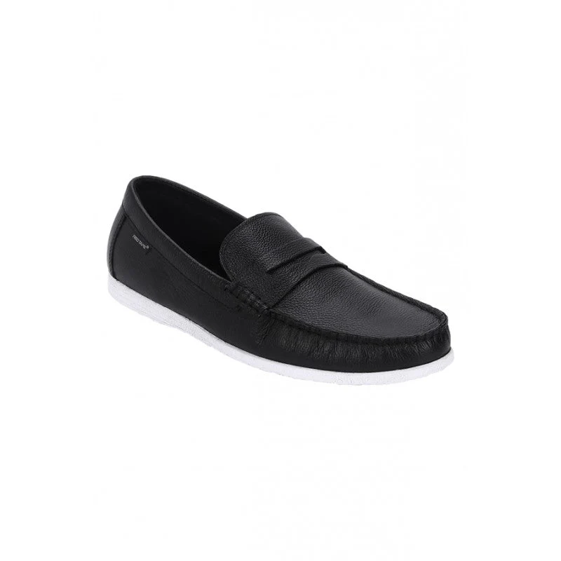 Men Black Loafers