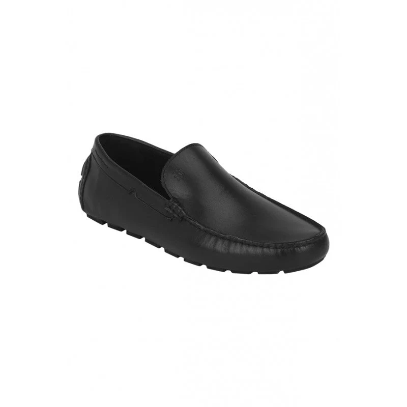 Men Black Loafers