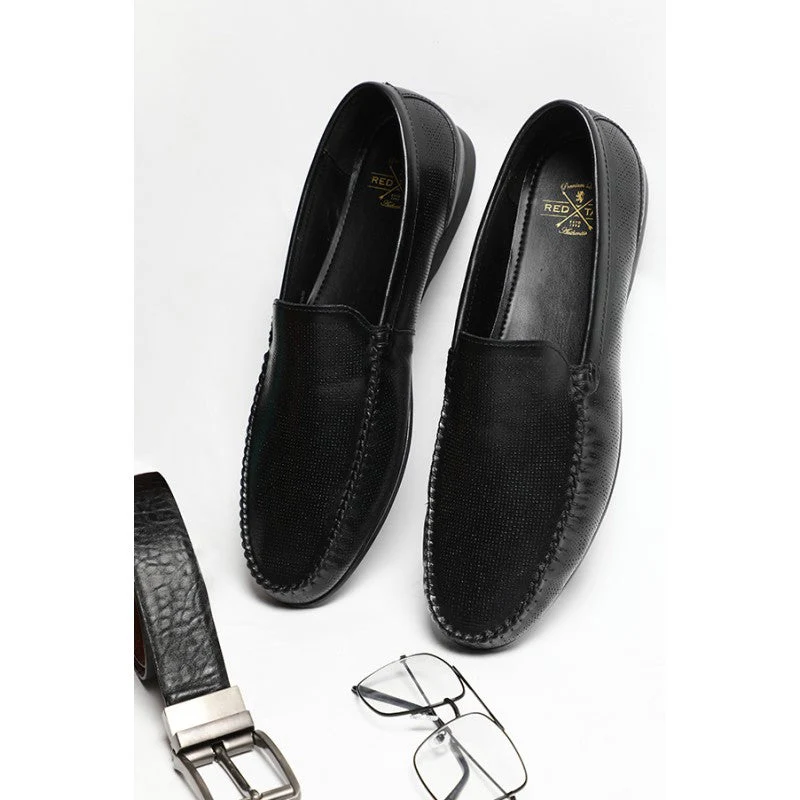 Men Black Loafers