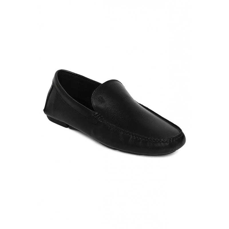 Men Black Loafers