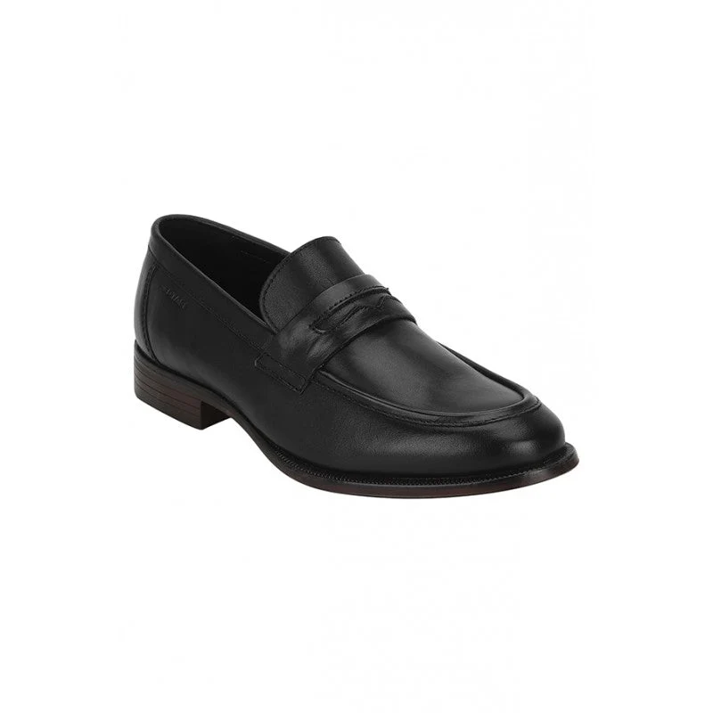 Men Black Loafers