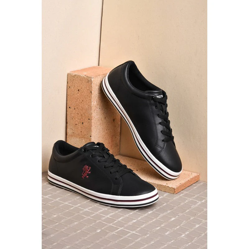 Men Black Sneakers