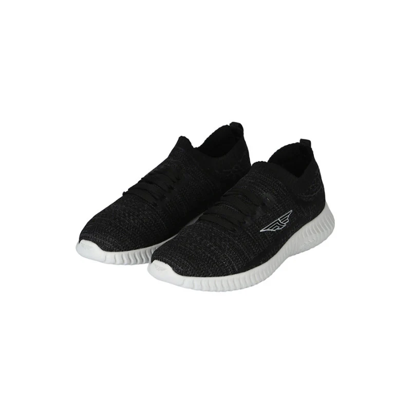 Men Black Walking Shoes - Image 3