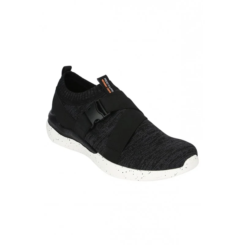 Men Black Walking Shoes