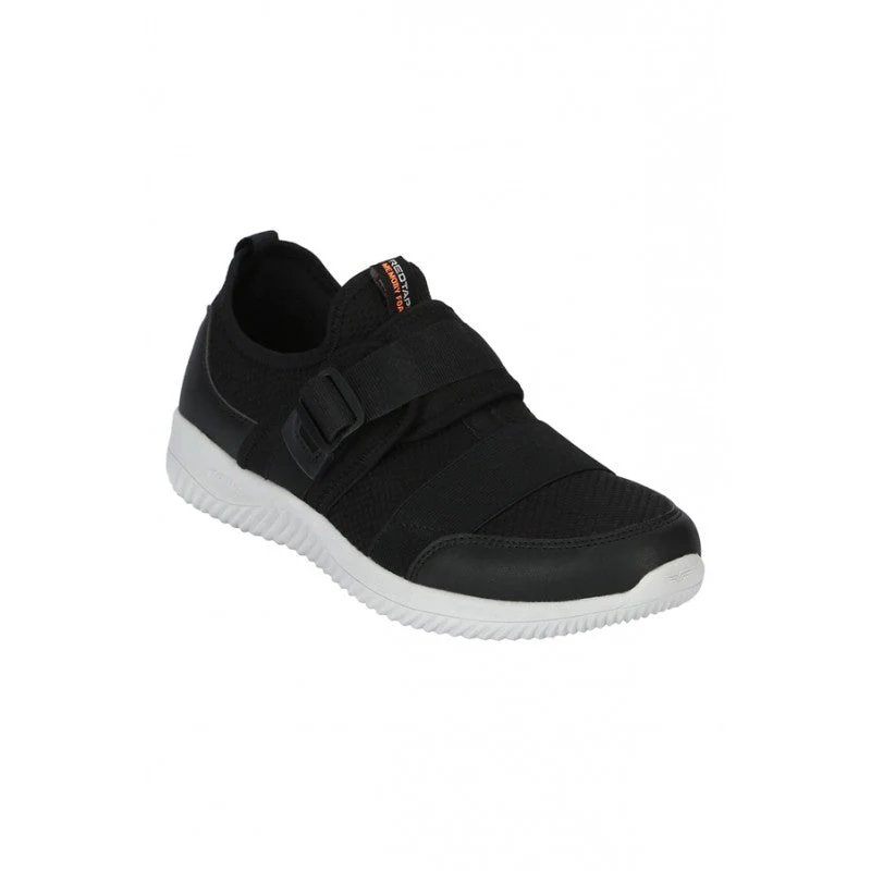 Men Black Walking Shoes