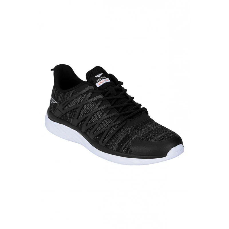 Men Black Walking Shoes