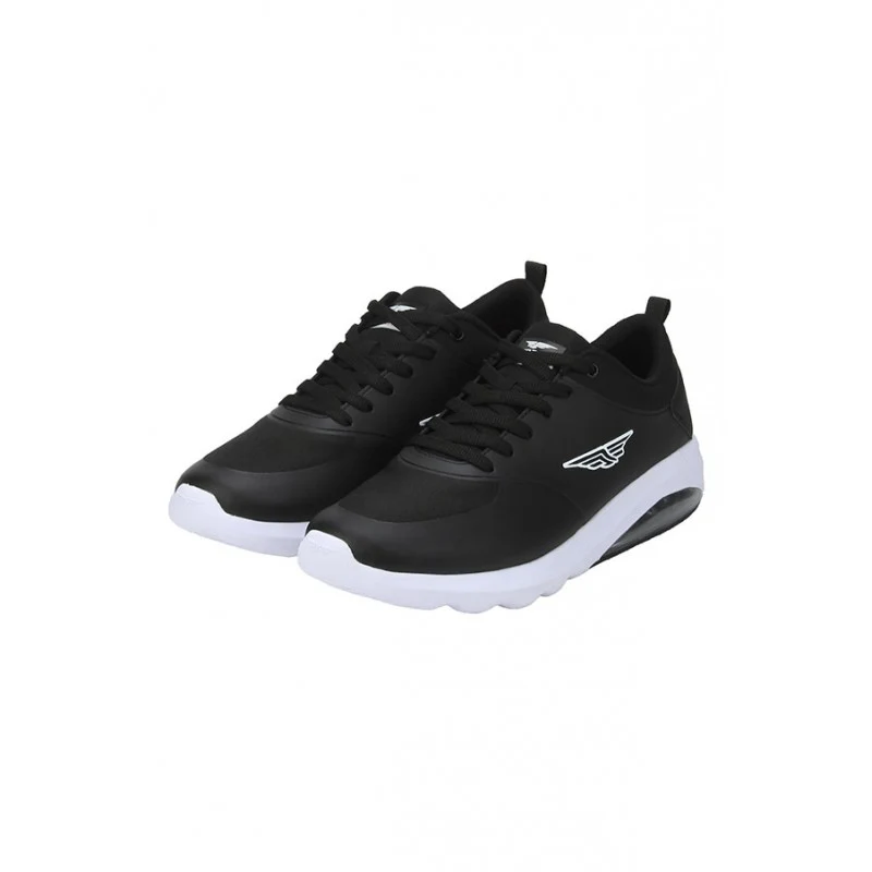 Men Black Walking Shoes - Image 3