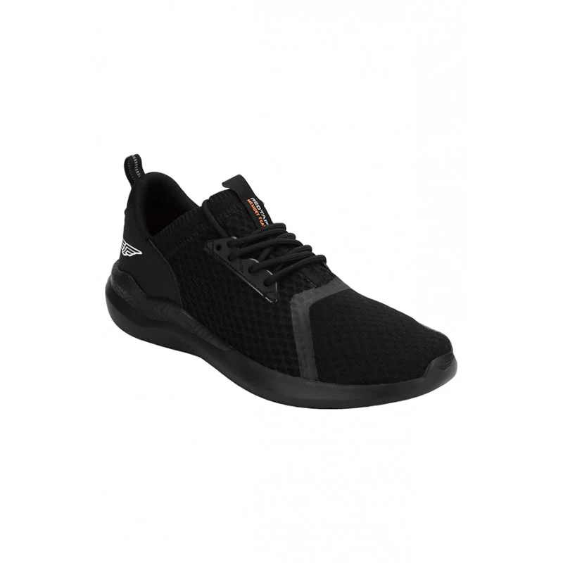 Men Black Walking Shoes