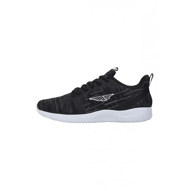 Men Black Walking Shoes - Image 4