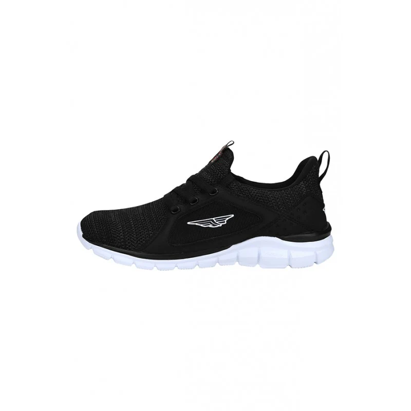 Men Black Walking Shoes - Image 3