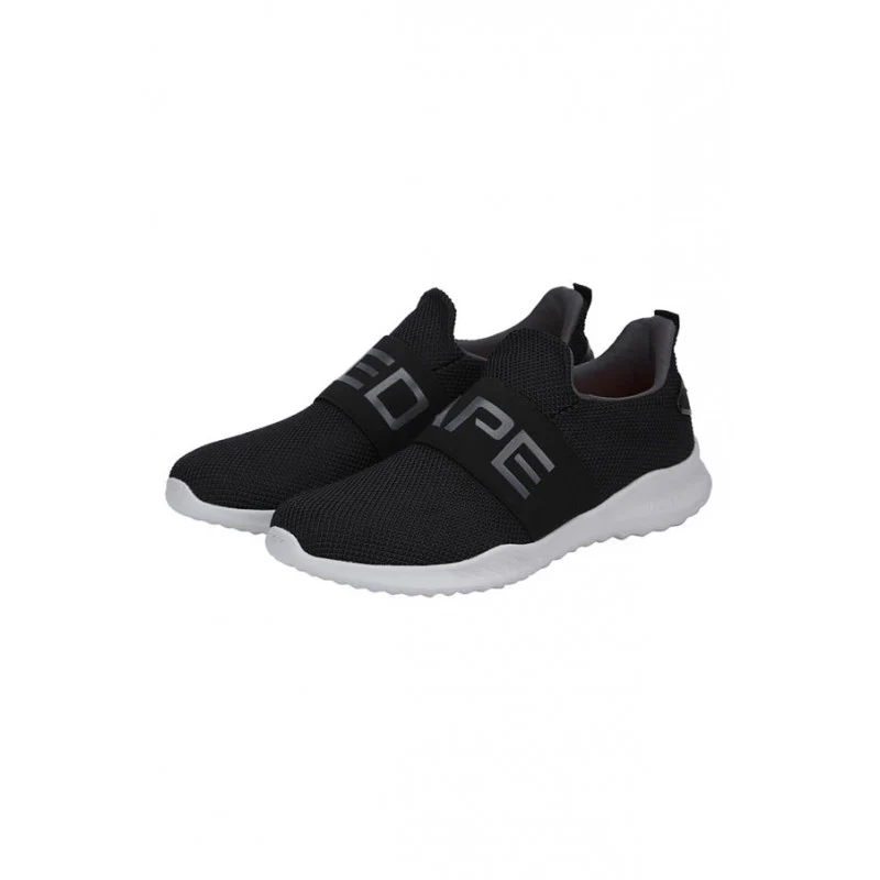 Men Black Walking Shoes - Image 3
