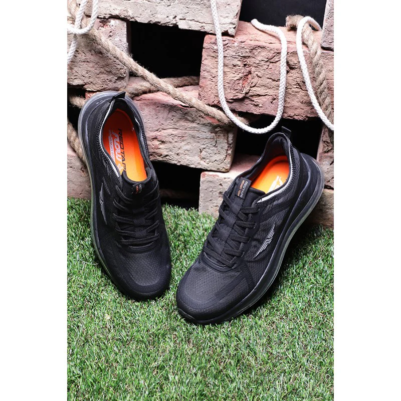 Men Black Walking Shoes